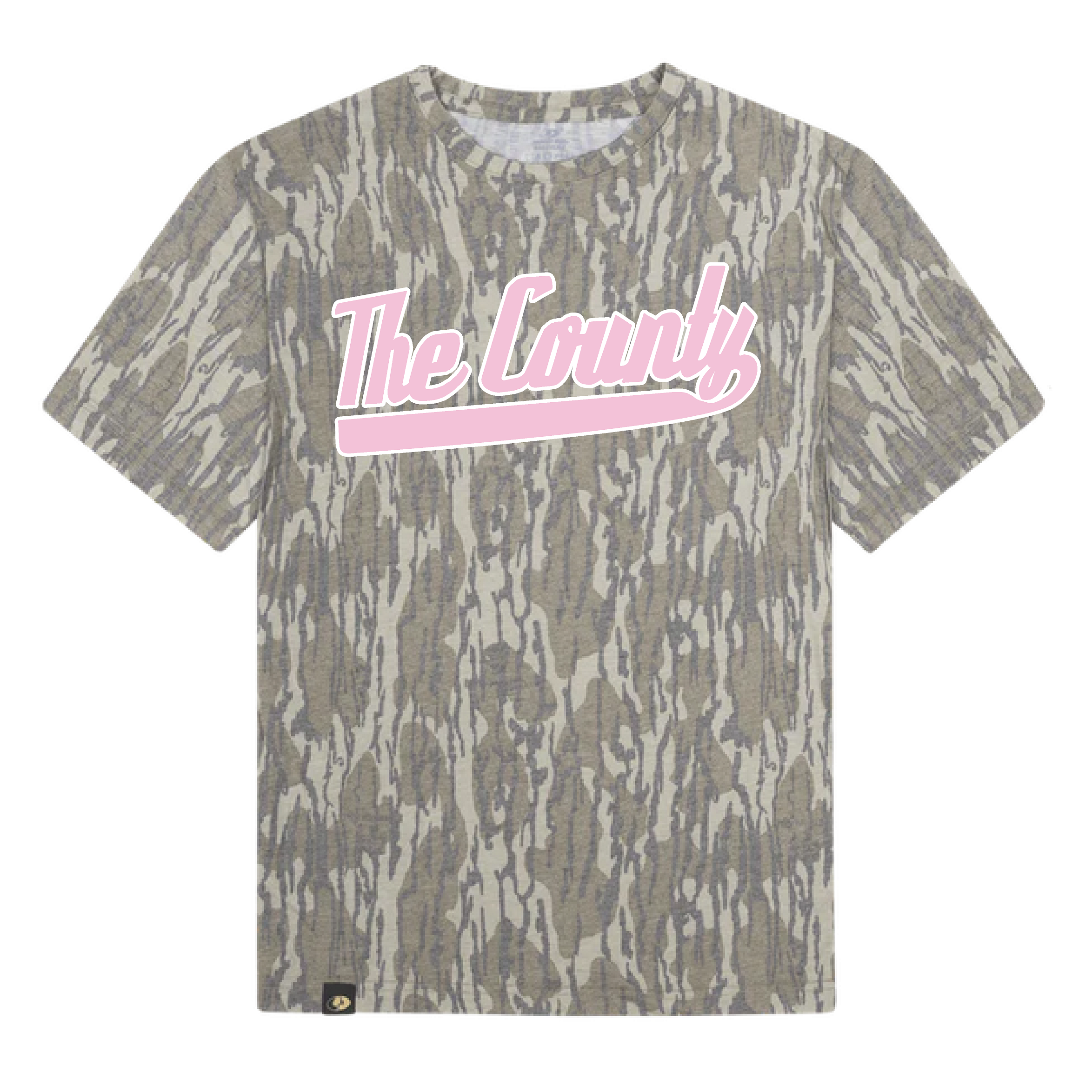 The County Mossy Oak Faded Camo Tee