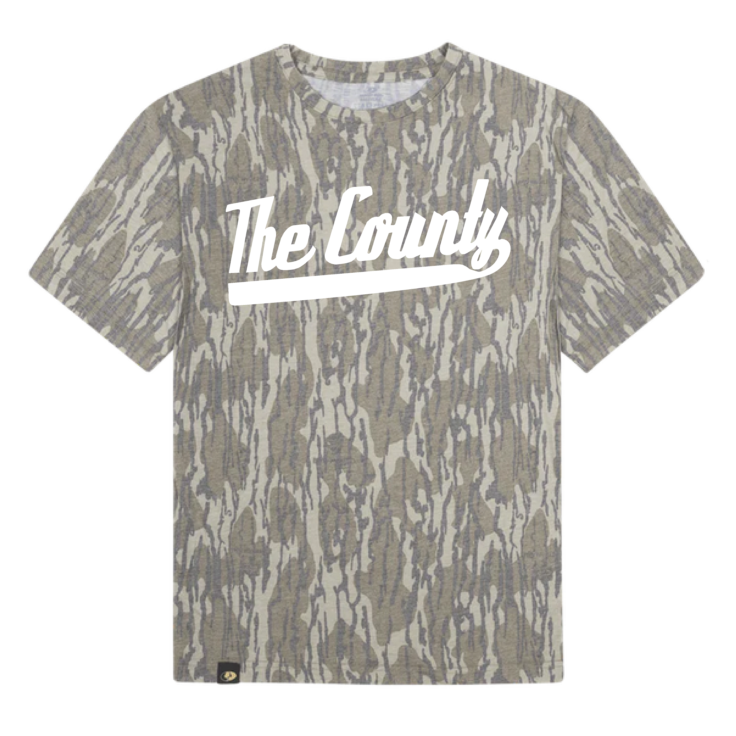 The County Mossy Oak Faded Camo Tee