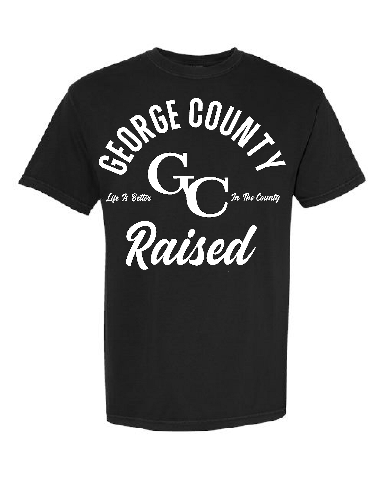GC Raised T-Shirt (Black)