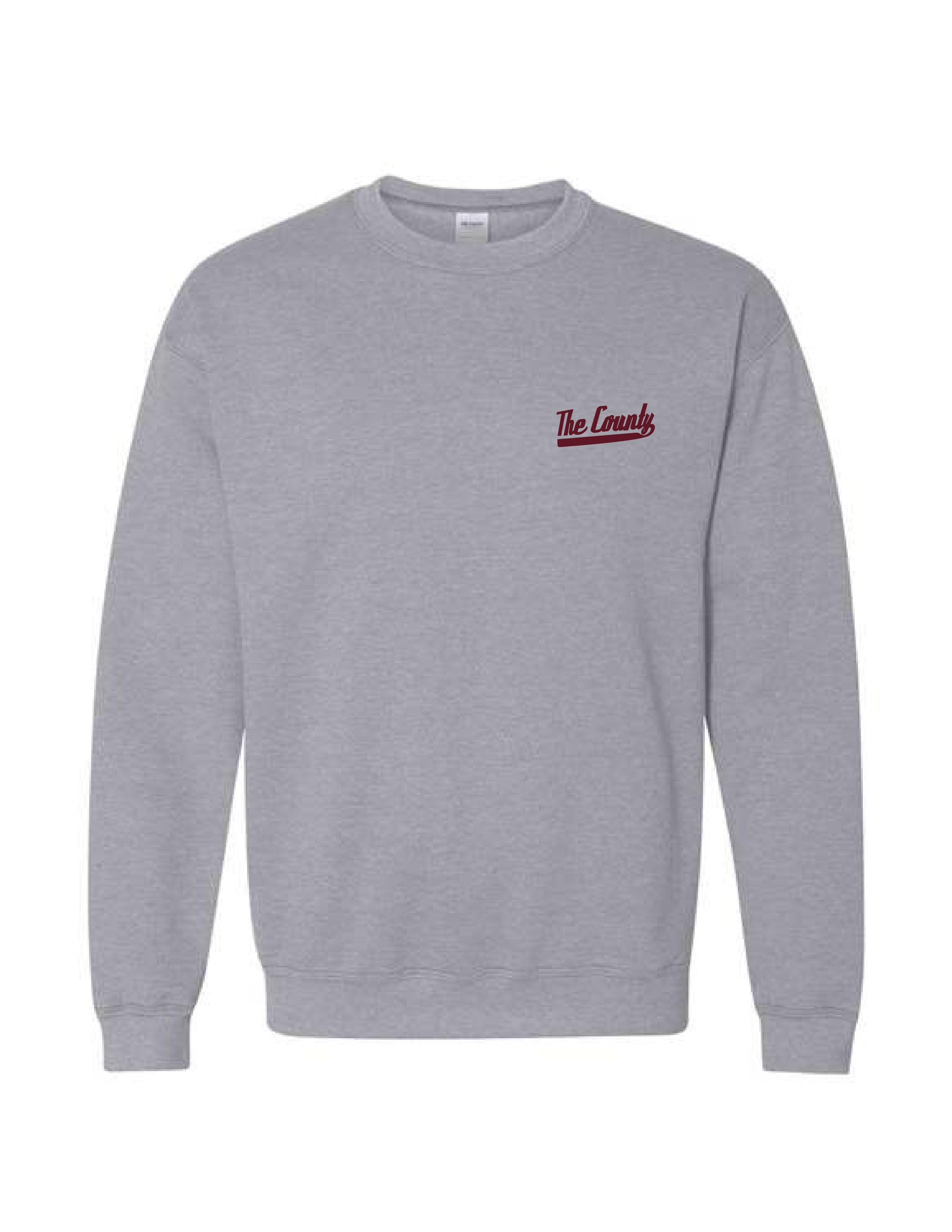 The County Small Logo Crewneck Sweatshirt