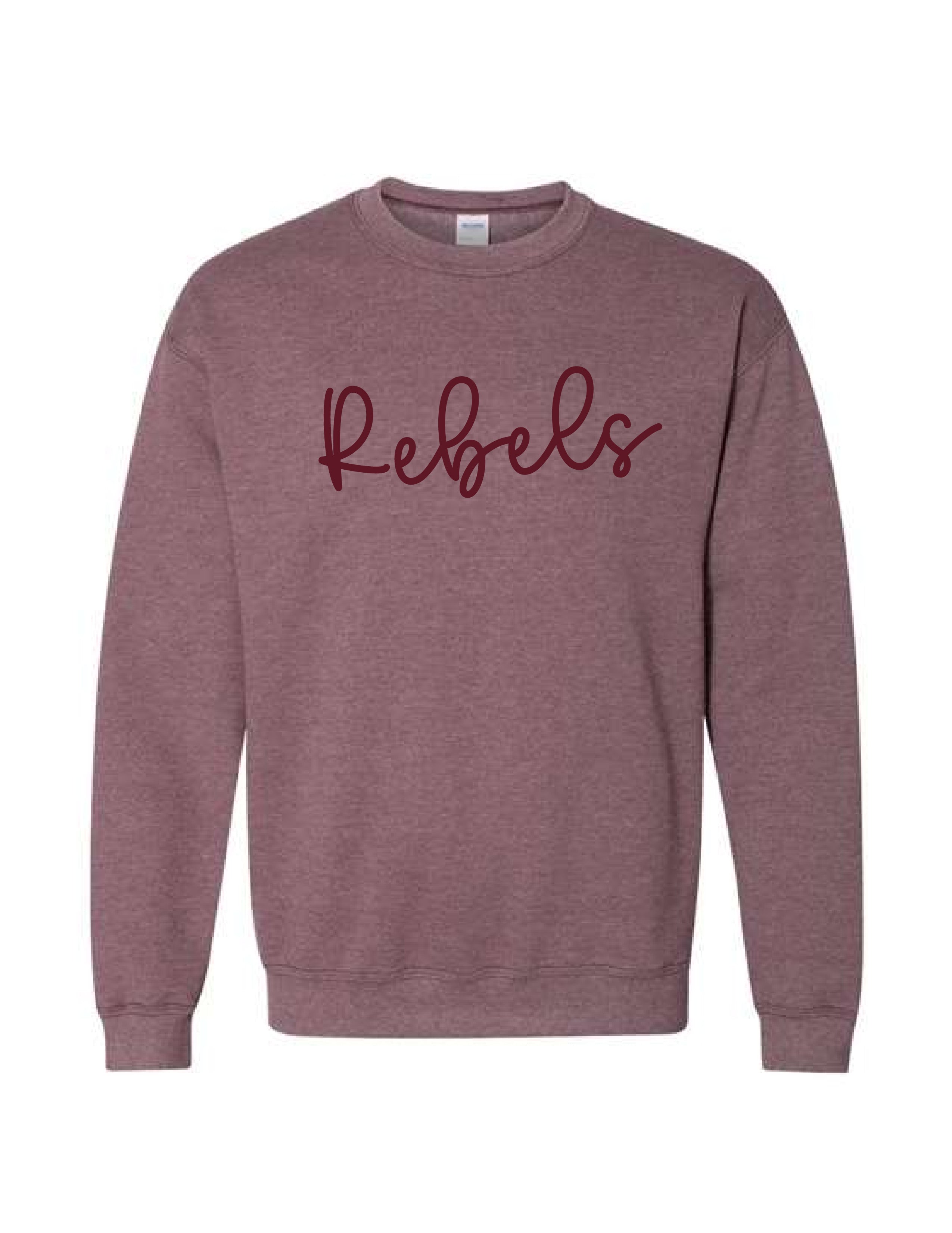 Rebels Script Crewneck Sweatshirt