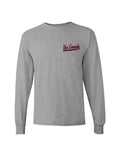 The County Small Logo Long Sleeve Shirt (Grey)
