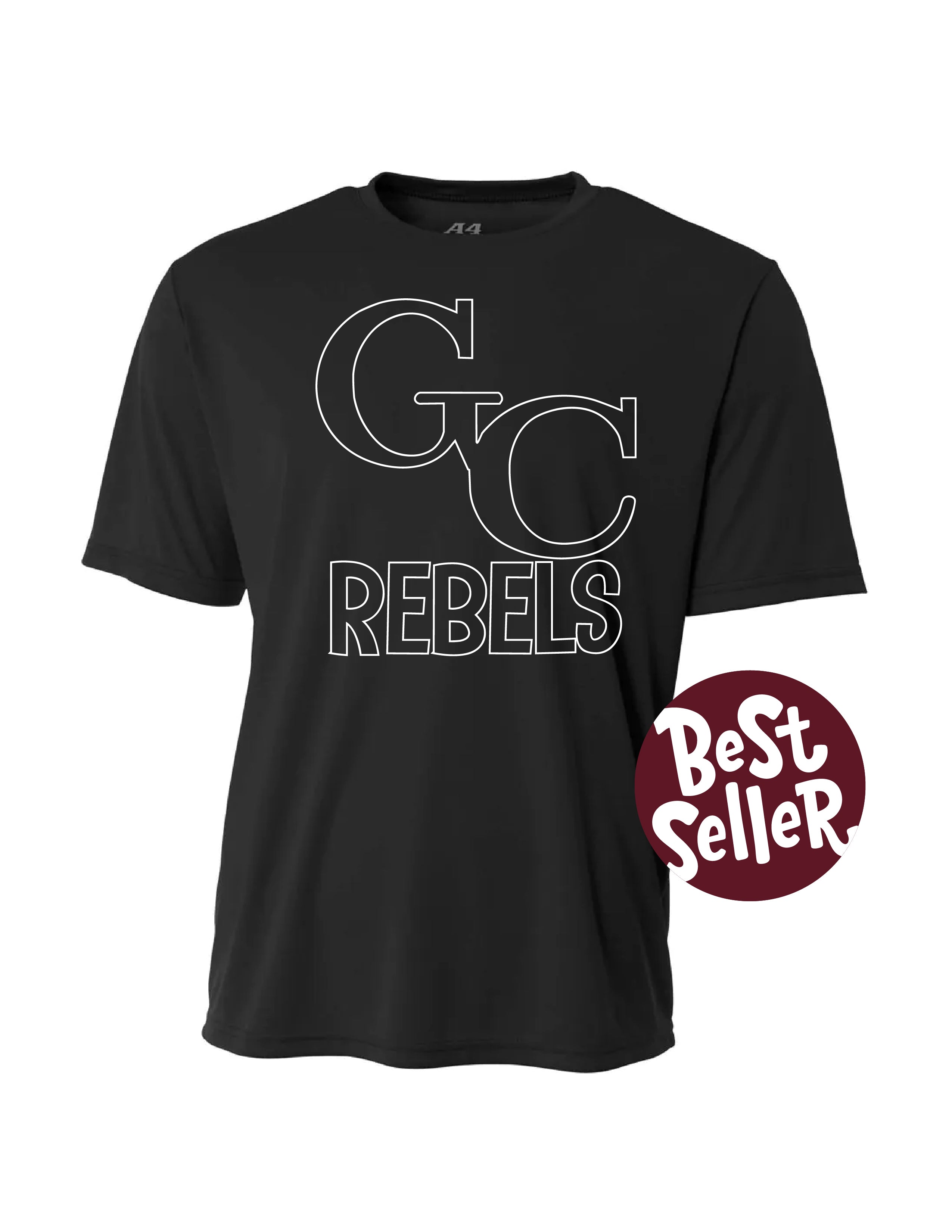GC Rebels Blackout Performance T-Shirt