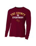 The County vs Everybody Dryfit Long Sleeve Shirt
