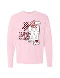 MS Rebels Pink Graphic Long Sleeve