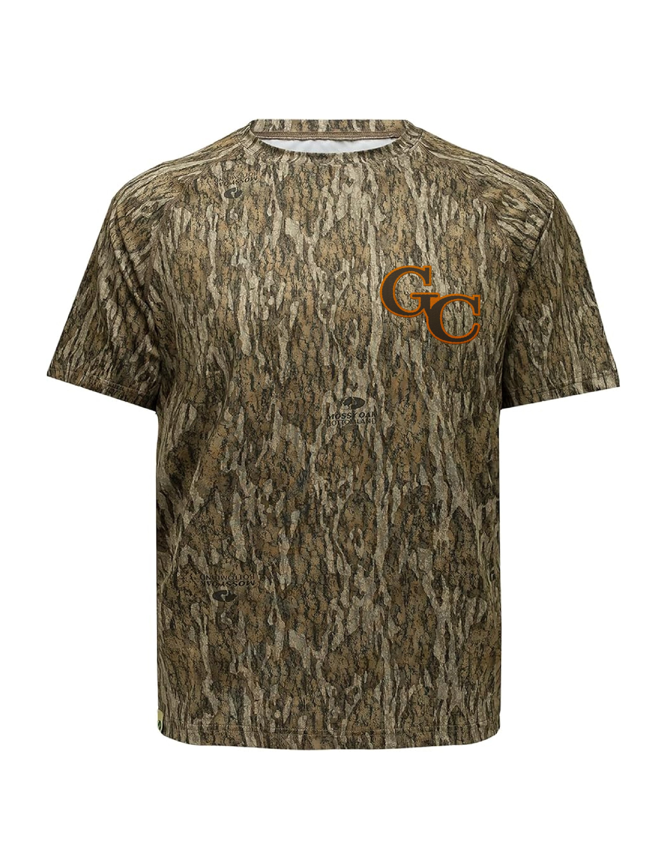 GC Performance Camo T-Shirt with GC embroidery on chest pocket