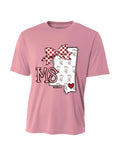 MS Rebels Pink Graphic Dri-Fit Tee