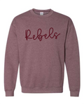 Rebels Script Crewneck Sweatshirt