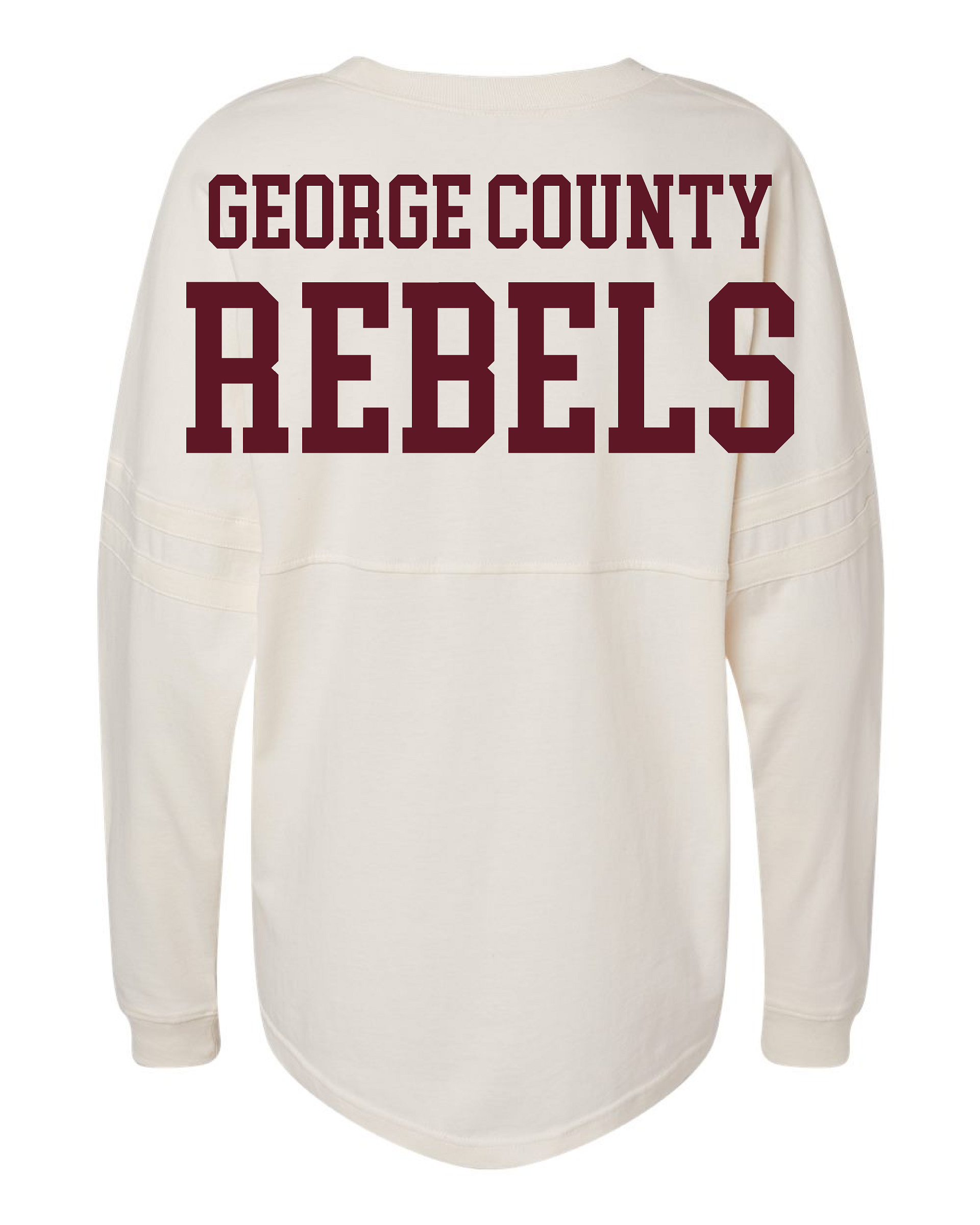 George County Rebels Logo Spirit Jersey
