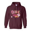 George County Volleyball Bow Hoodie