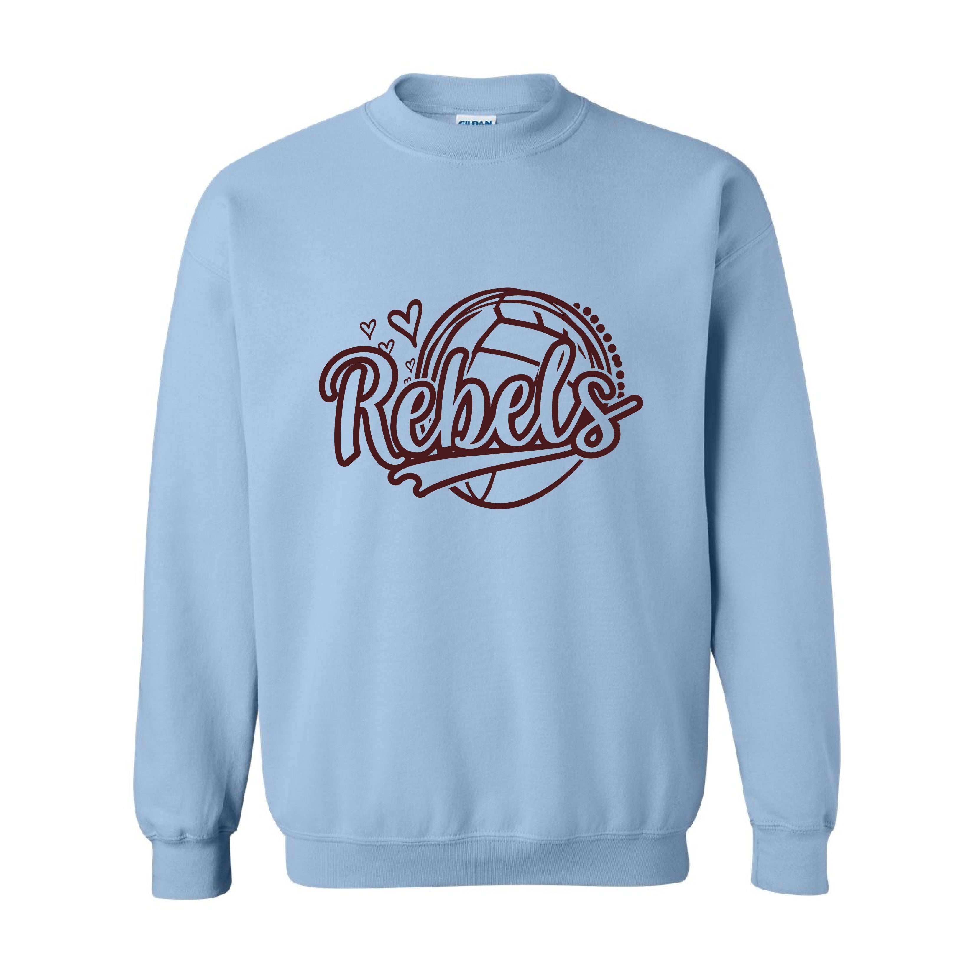 Rebels Volley Crewneck Sweatshirt