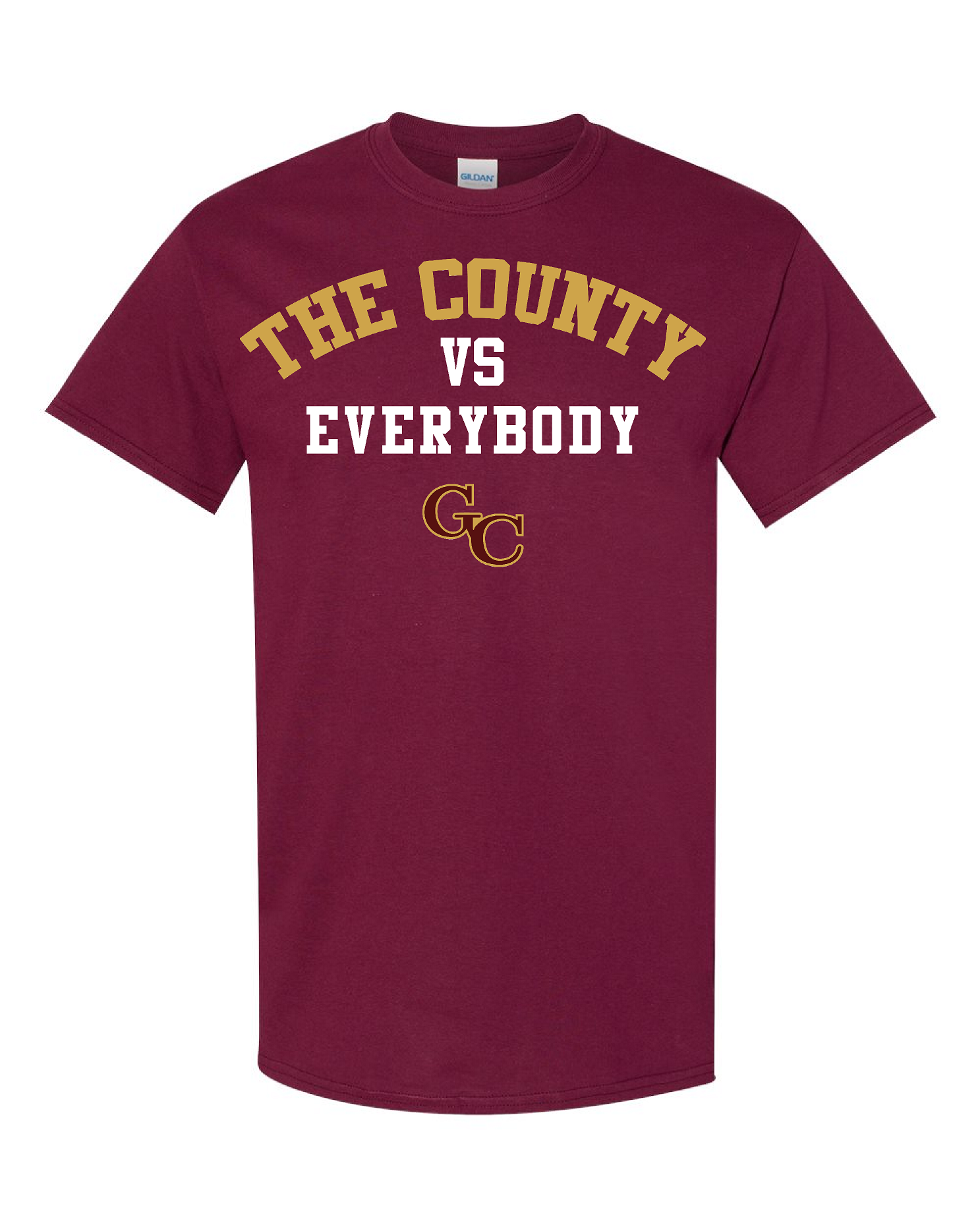 The County vs Everybody T-Shirt (Cotton)